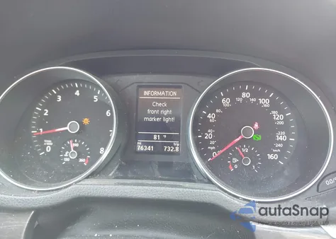 2017 Volkswagen Passat 1.8T Se из США, поврежденный, VIN 1VWBT7A35HC063362